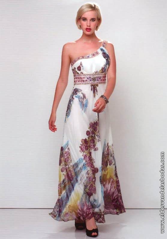 Vestidos Estampados Largos De Fiesta Vestidos largos de fiesta con estampados hermosos | AquiModa.com