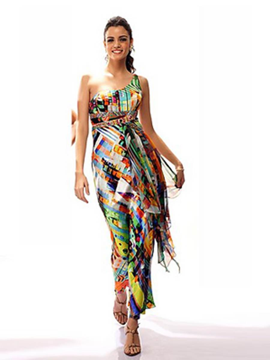 Vestidos Estampados Largos De Fiesta Vestidos largos estampados para fiestas de noche | AquiModa.com