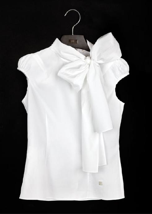 blusas blancas de moda 2018