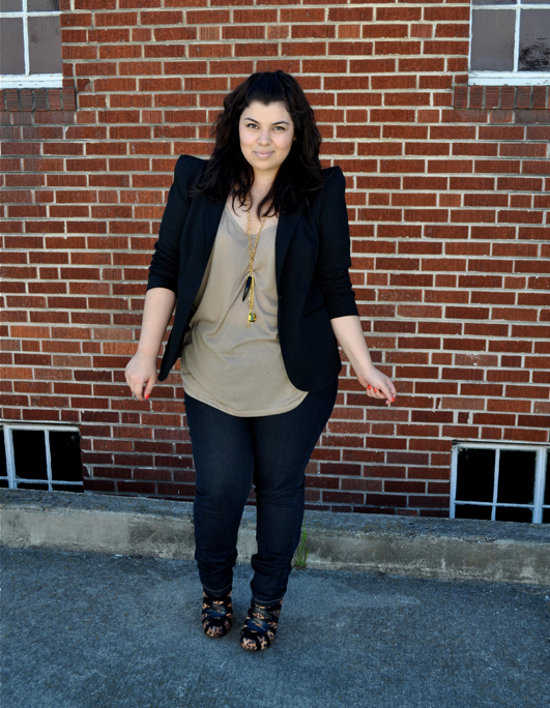 Blazers para gorditas: Tendencia 2013 | AquiModa.com