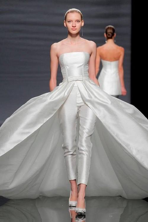 vestidos de novia rosa clara