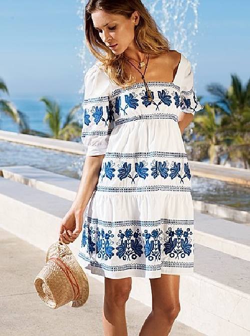 vestidos cortos estilo bohemio