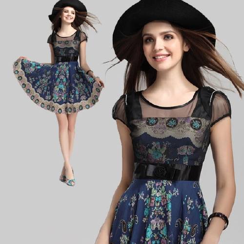 vestidos cortos estilo bohemio