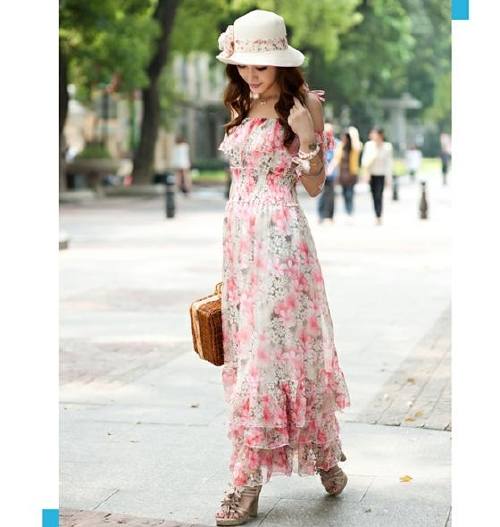 vestidos largos estilo bohemio