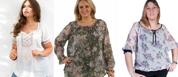 blusas casuales para gorditas 2018