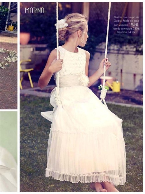 vestidos comunion niñas