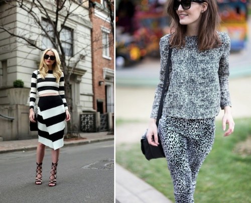 combinar estampados tendencia