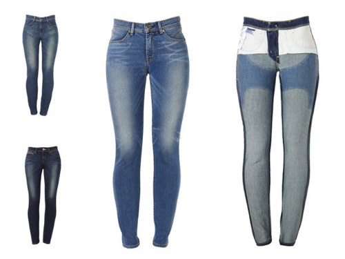 jeans moldean cuerpo