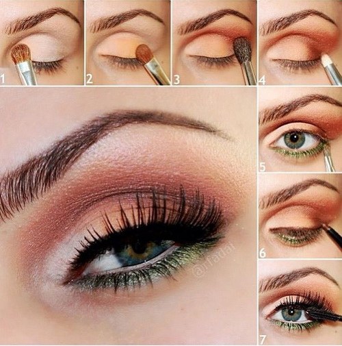 maquillaje ojos primavera
