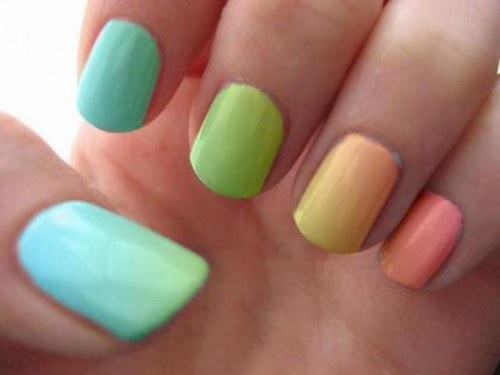 uñas para primavera