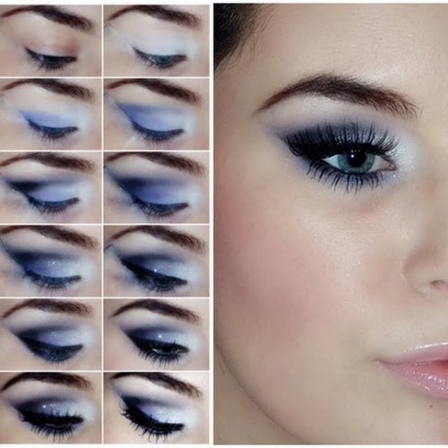 maquillaje ojos azules