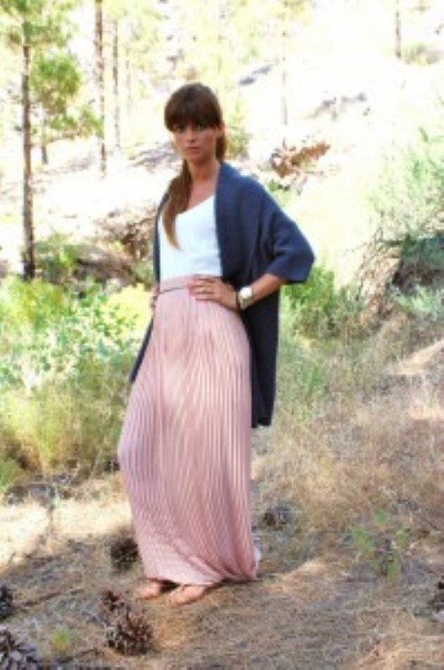 looks faldas largas