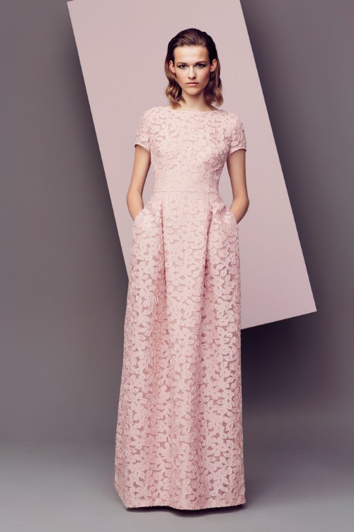 vestidos elegantes pasteles