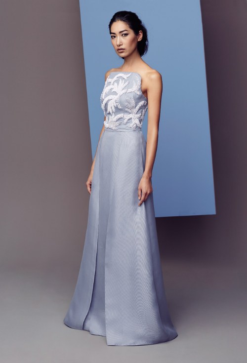 vestidos elegantes pasteles