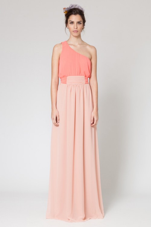 vestidos elegantes pasteles