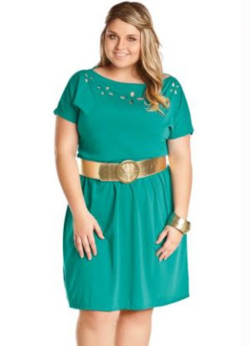 vestidos cortos gorditas