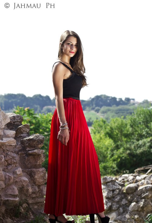 faldas plisadas verano primavera