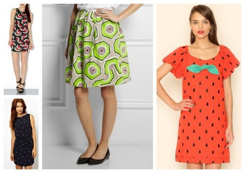 frutas ultima moda ropa accesorios