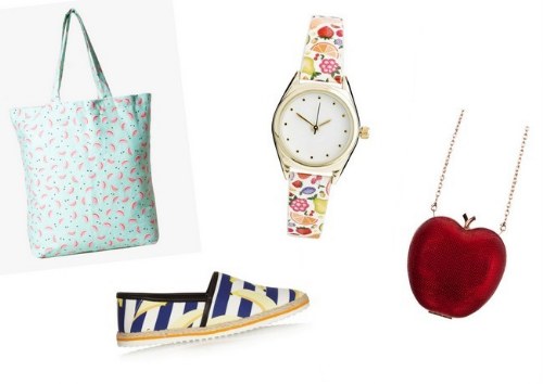 frutas ultima moda ropa accesorios