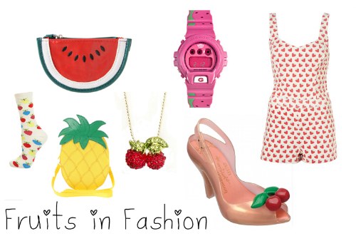 frutas ultima moda ropa accesorios