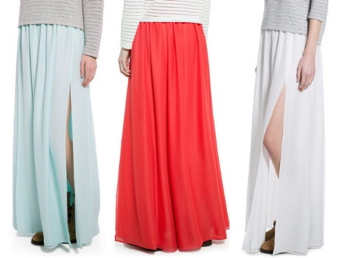 maxifaldas moda verano
