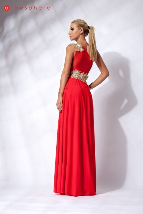 vestidos rojos dama de honor