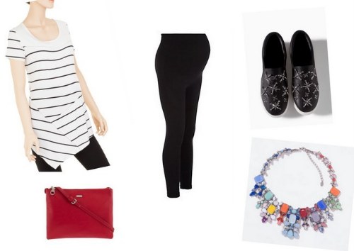 outfits comodos embarazadas trabajadoras
