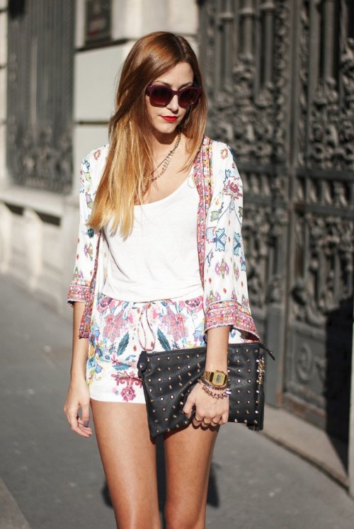 outfits con estampados diseños verano moda