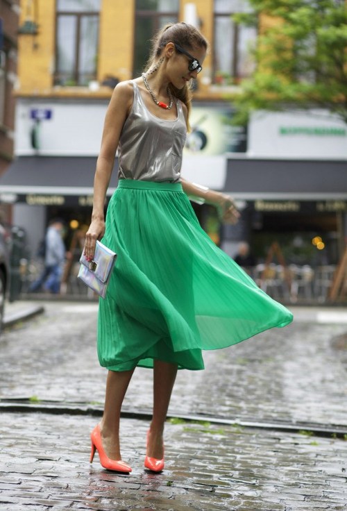 outfits color neon fluorescente