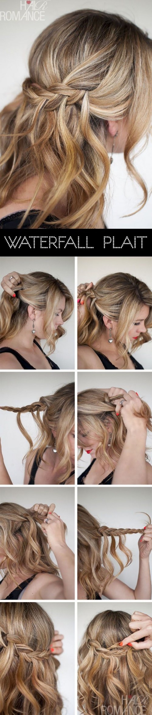 peinados medio cabello recogido