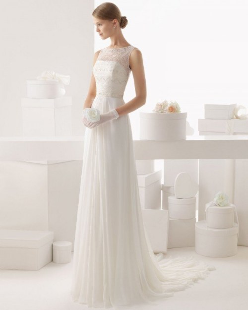 rosa clara vestidos 2014 novia