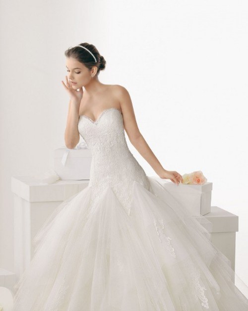 rosa clara vestidos 2014 novia