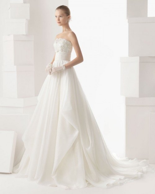 rosa clara vestidos 2014 novia