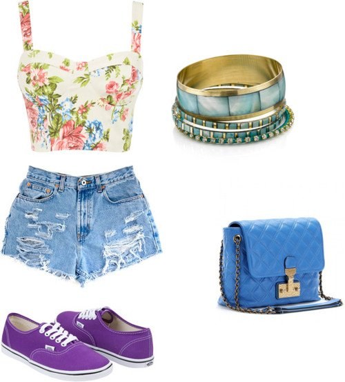 shorts cintura polyvore outfits