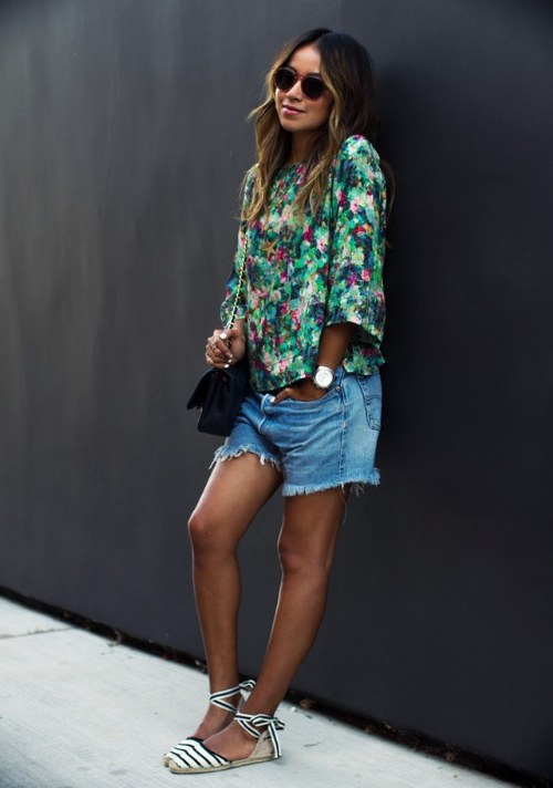 outfits con shorts para verano