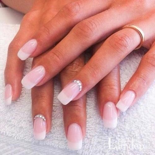 uñas diseños para novias boda