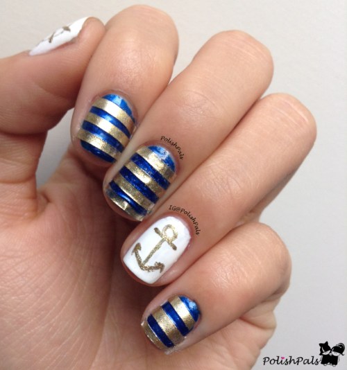 uñas nauticas uñas marineras diseños