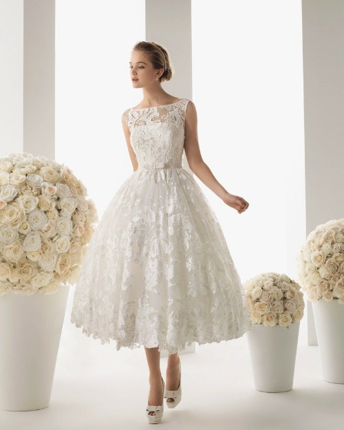 vetidos para novias cortos