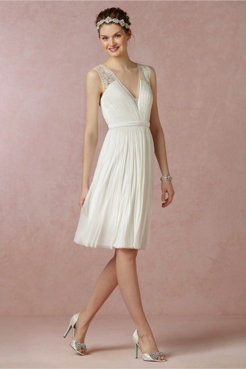 vetidos para novias cortos