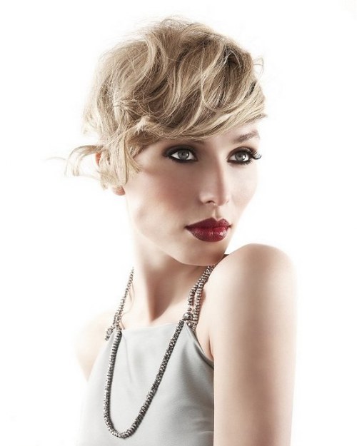 peinados cabello corto para bodas