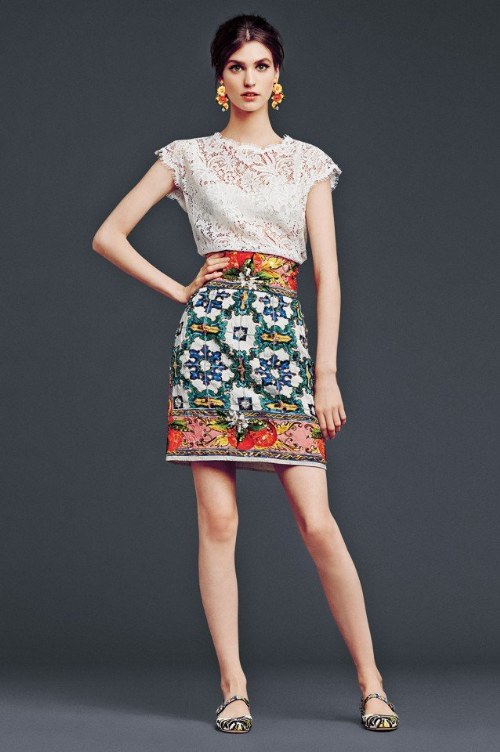 dolce & gabanna otoño invierno 2014 moda