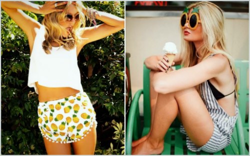 estampados de piña moda verano