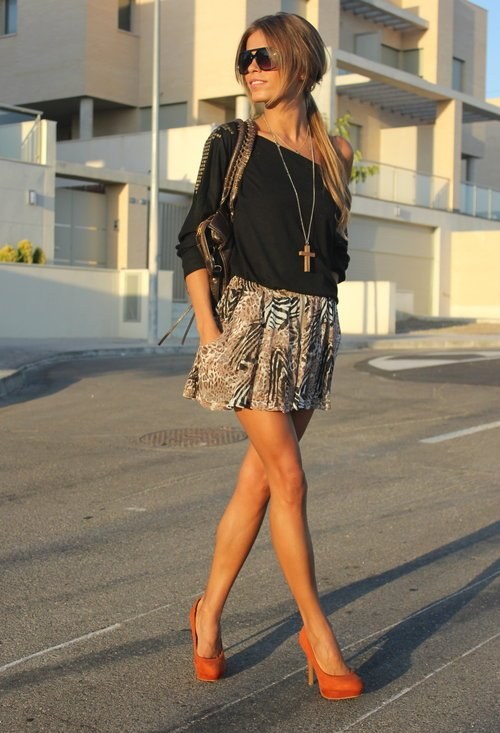 outfits con faldas para verano