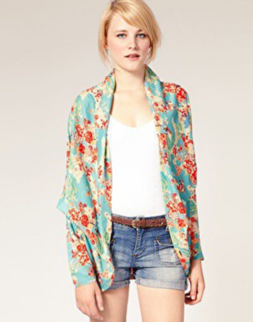chaquetas kimono moda 2014