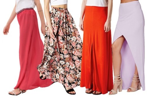 maxifaldas para verano