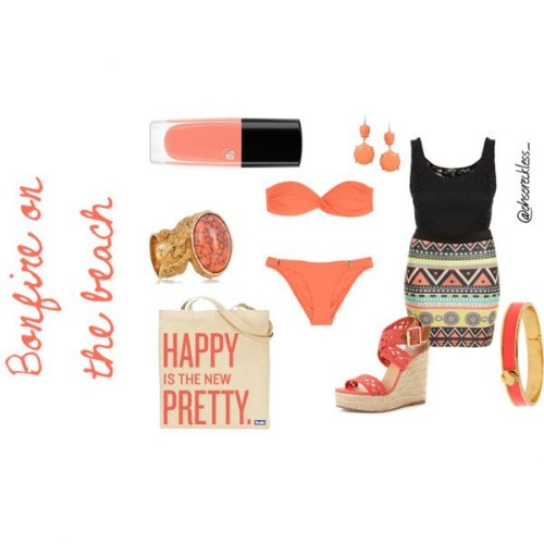 outfits polyvore para verano playa