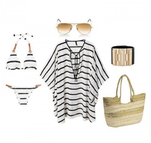 outfits polyvore para verano playa