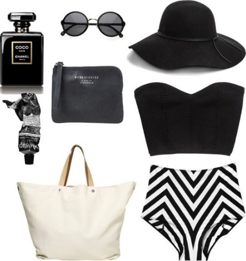 outfits polyvore para verano playa