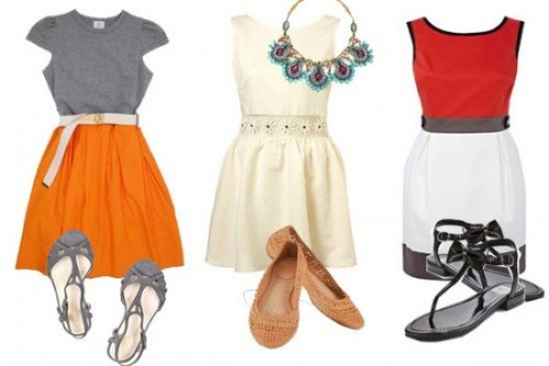 trajes outfits para trabajar en verano