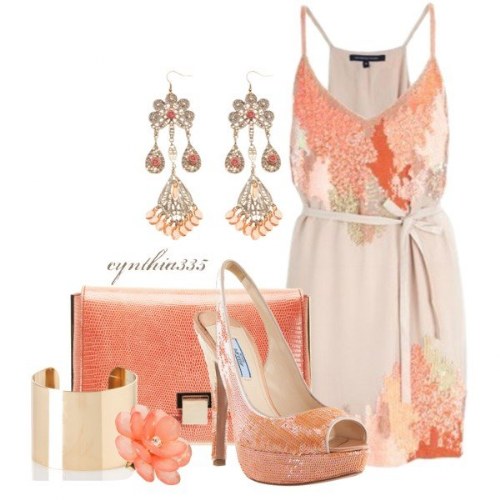 outfits vestidos polyvore verano